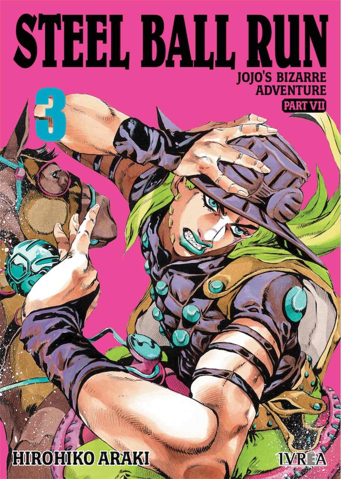 JOJO'S BIZARRE ADVENTURE 42: STEEL BALL RUN 03, de HIROHIKO ARAKI | portada del libro
