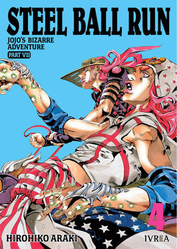 Jojo's Bizzarre Adventure Parte 7: Steel Ball Run 04, de HIROHIKO ARAKI | portada del libro