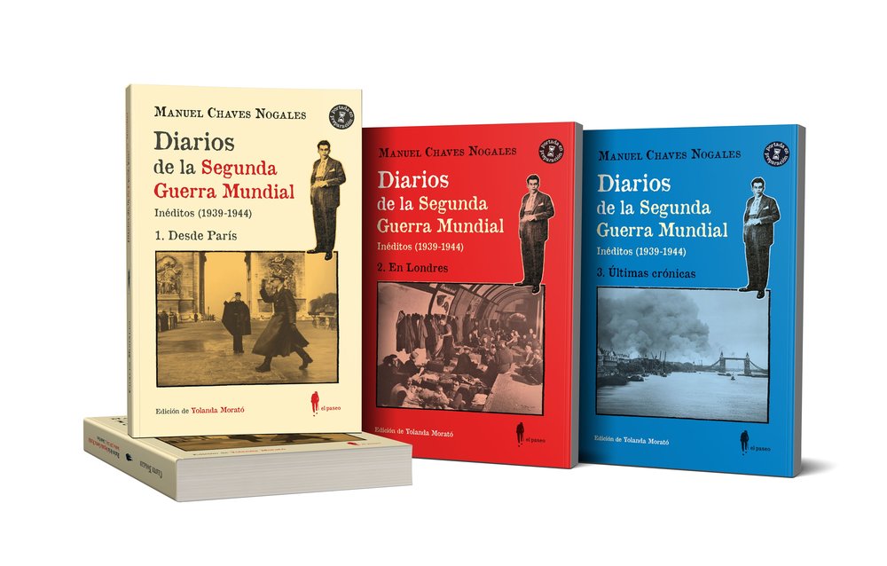 DIARIO DE LA SEGUNDA GUERRA MUNDIAL (INEDITOS 1939-1944), de CHAVES NOGALES, MANUEL | portada del libro