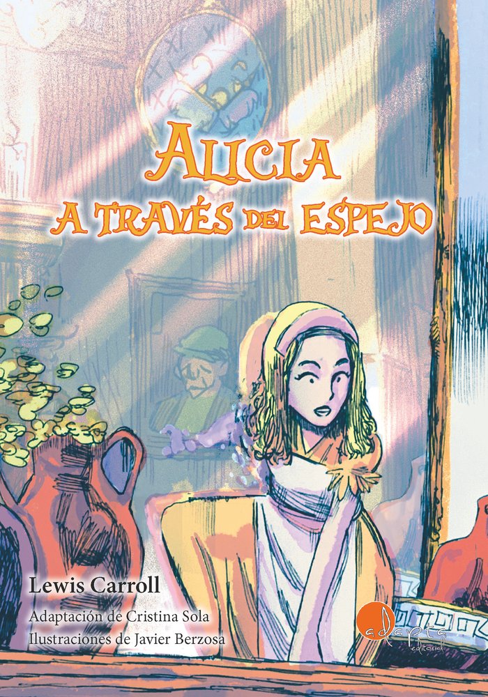 Alicia a través del espejo (lectura fácil), de Carroll, Lewis | portada del libro