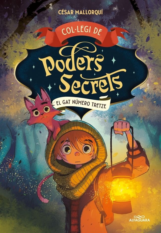 COLULEGI DE PODERS SECRETS 1 EL GAT NUMERO 13, de CESAR MALLORQUI | portada del libro