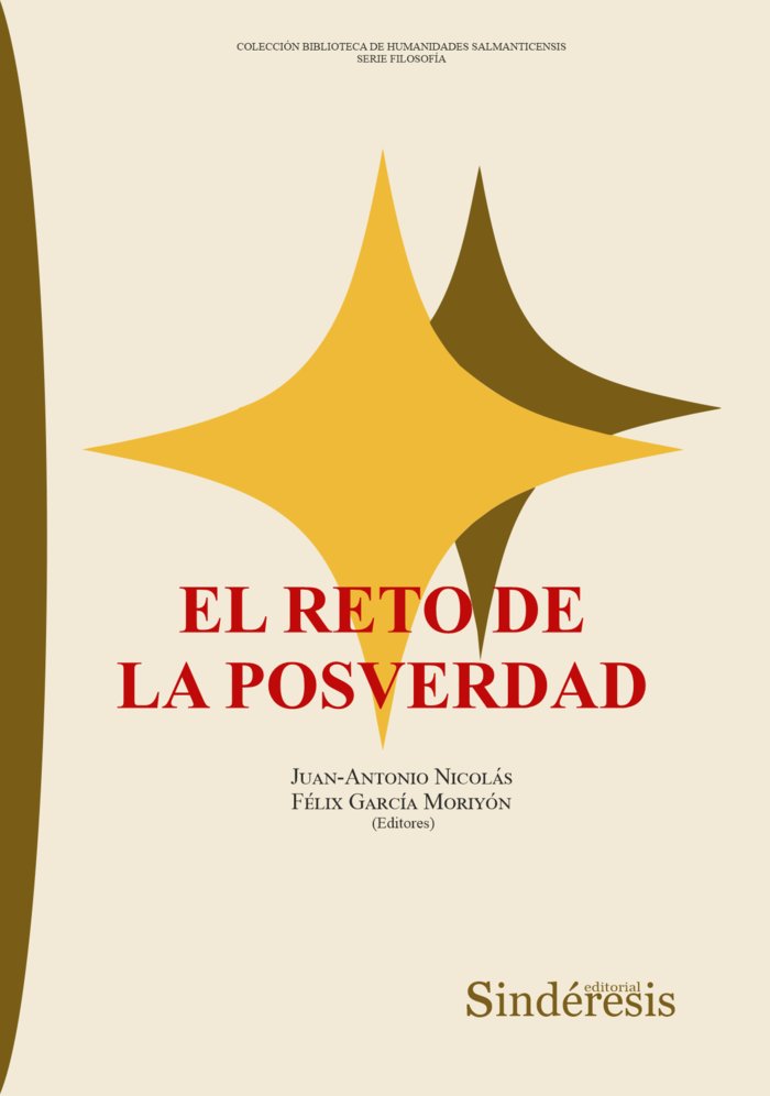 EL RETO DE LA POSVERDAD | portada del libro