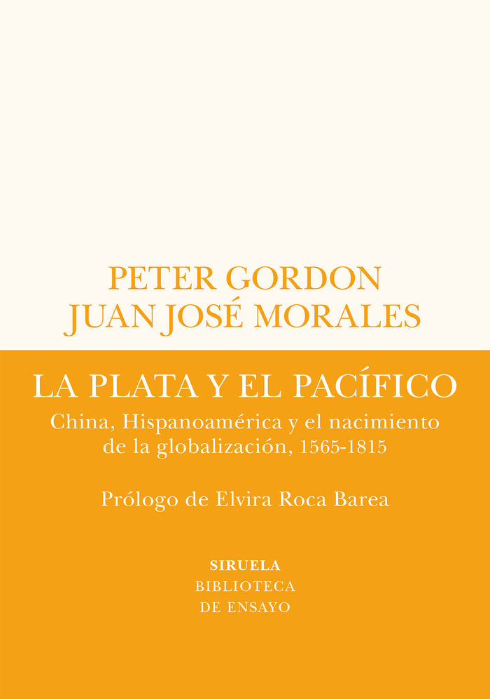 LA PLATA Y EL PACIFICO, de PETER GORDON | portada del libro