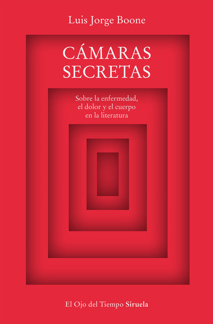 CAMARAS SECRETAS, de LUIS JORGE BOONE | portada del libro