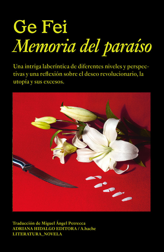 MEMORIA DEL PARAISO, de FEI, GE | portada del libro