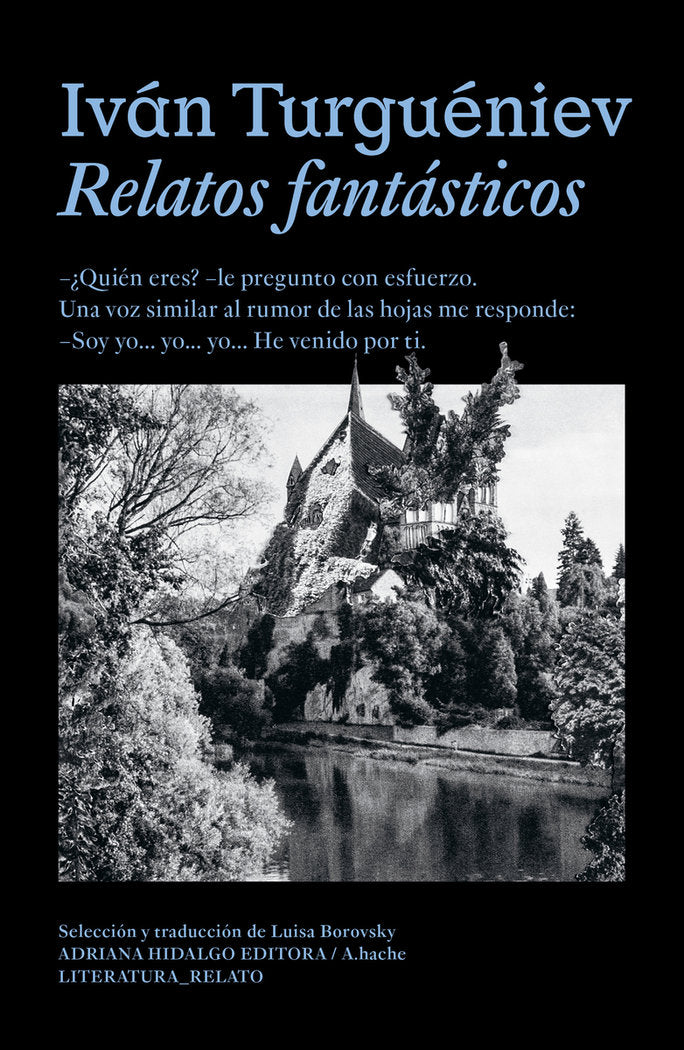 RELATOS FANTASTICOS, de TURGUENIEV, IVAN | portada del libro