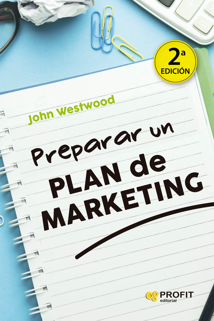 PREPARAR UN PLAN DE MARKETING, de WESTWOOD | portada del libro