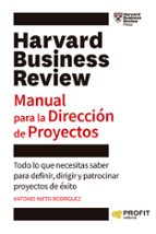 MANUAL PARA LA DIRECCION DE PROYECTOS, de Antonio Nieto-Rodriguez | portada del libro