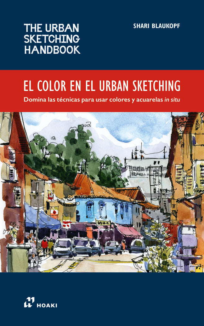 El color en el Urban Sketching, de Blaukopf, Shari | portada del libro