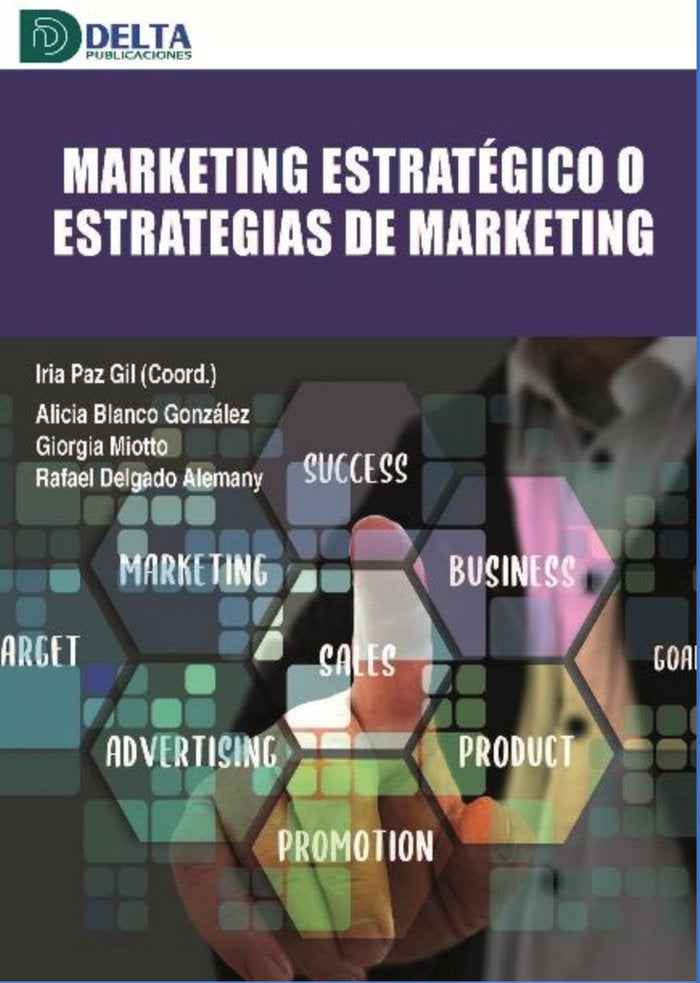 MARKETING ESTRATEGICO O ESTRATEGIAS DE MARKETING, de PAZ GIL, IRIA | portada del libro