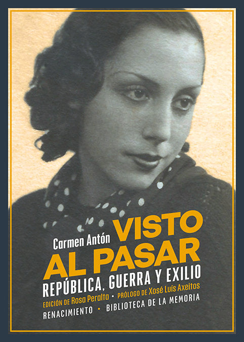 VISTO AL PASAR, de ANTON, CARMEN | portada del libro