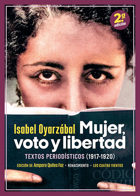 MUJER, VOTO Y LIBERTAD, de OYARZABAL SMITH, ISABEL | portada del libro