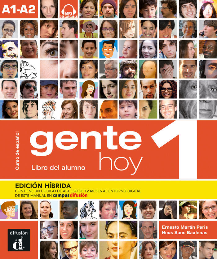 Gente Hoy 1 Ed. hibrida L. del alumno | portada del libro