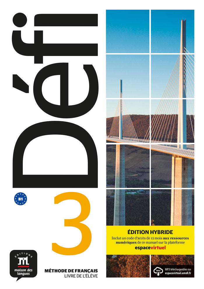 DEFI 3 ED HYBRIDE LIVRE DE LELEVE | portada del libro