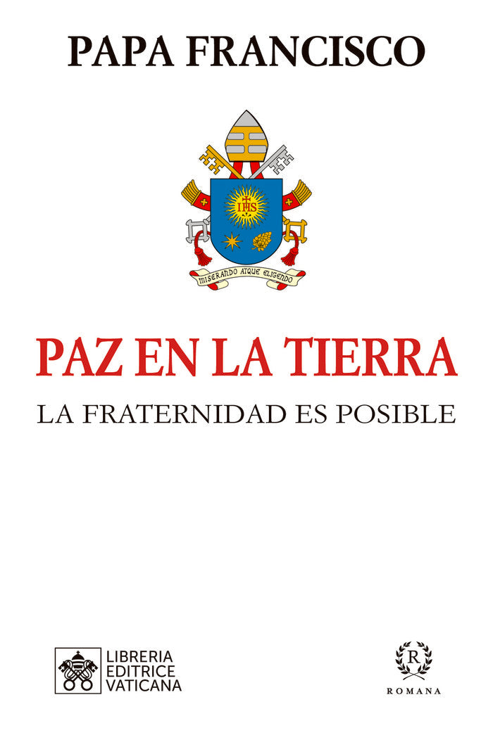 PAZ EN LA TIERRA, de PAPA FRANCISCO | portada del libro