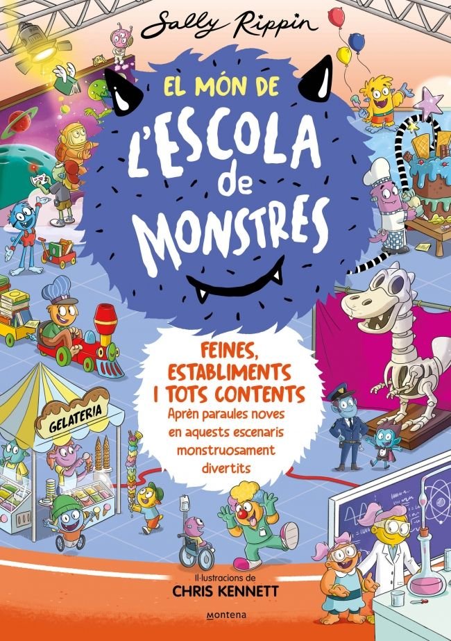 EL MON DE L'ESCOLA DE MONSTRES 2 - FEINES, PRESSES I SOMRIURES, de RIPPIN, SALLY | portada del libro