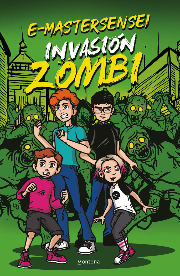E-MASTERSENSEI: INVASION ZOMBI, de E-MASTERSENSEI | portada del libro