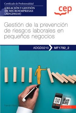 MANUAL GESTION DE LA PREVENCION DE RIESGOS LABORALES EN PEQ, de FERMIN PEREZ AGUILERA | portada del libro