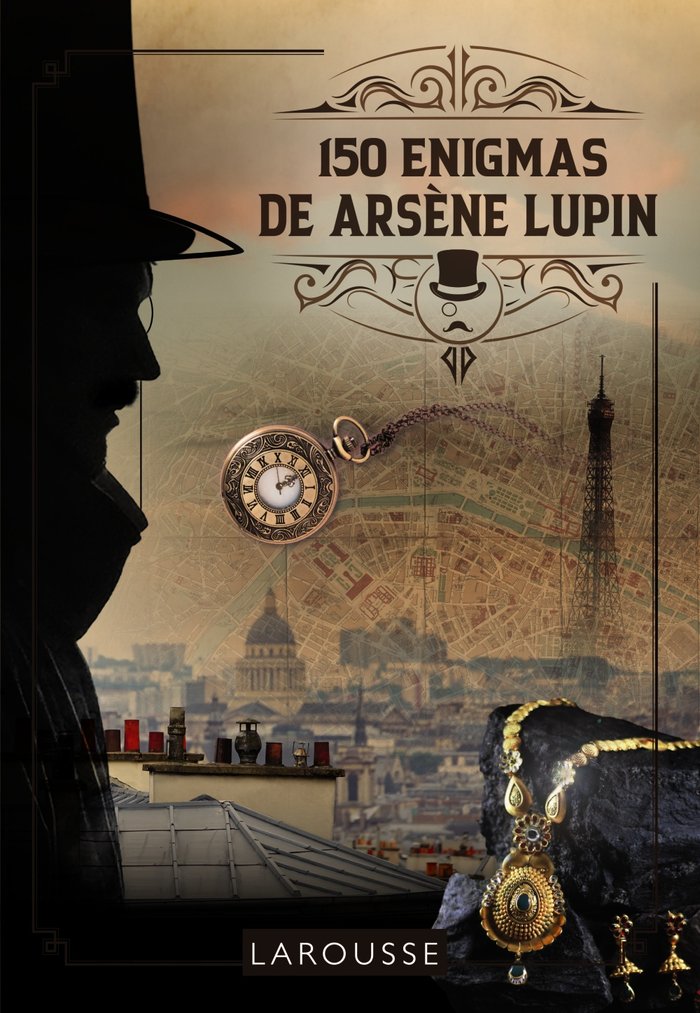 150 ENIGMAS DE ARSENE LUPIN, de LEBRUN, SANDRA | portada del libro