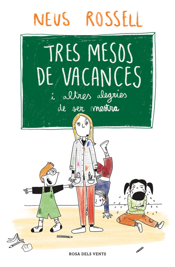 Tres mesos de vacances, de NEUS ROSSELL | portada del libro