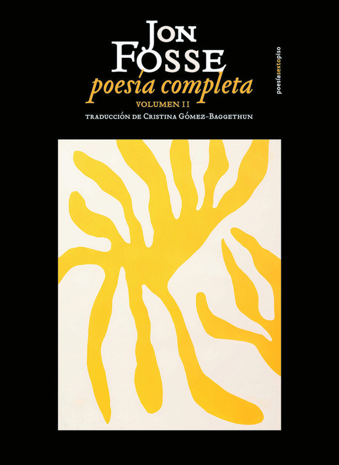 POESIA COMPLETA. VOLUMEN II, de FOSSE, JON | portada del libro
