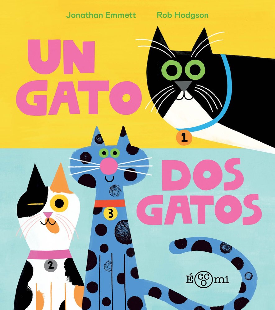 Un gato, dos gatos, de HODGSON,ROB | portada del libro