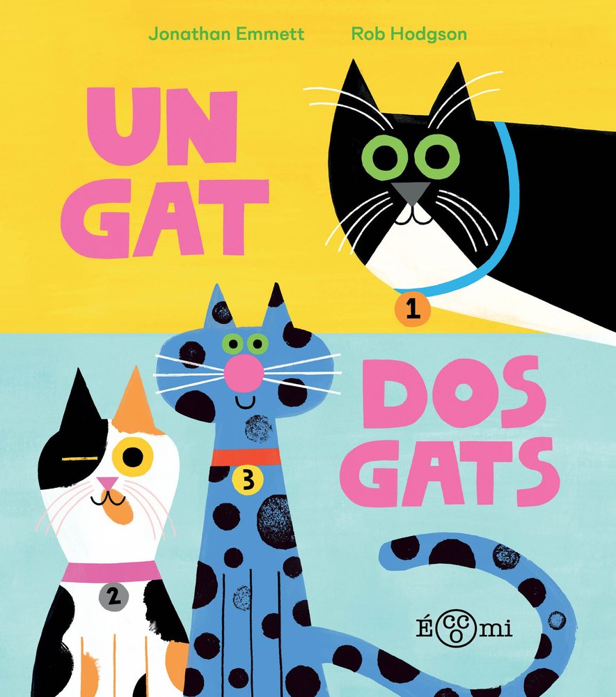 Un gat, dos gats, de HODGSON,ROB | portada del libro