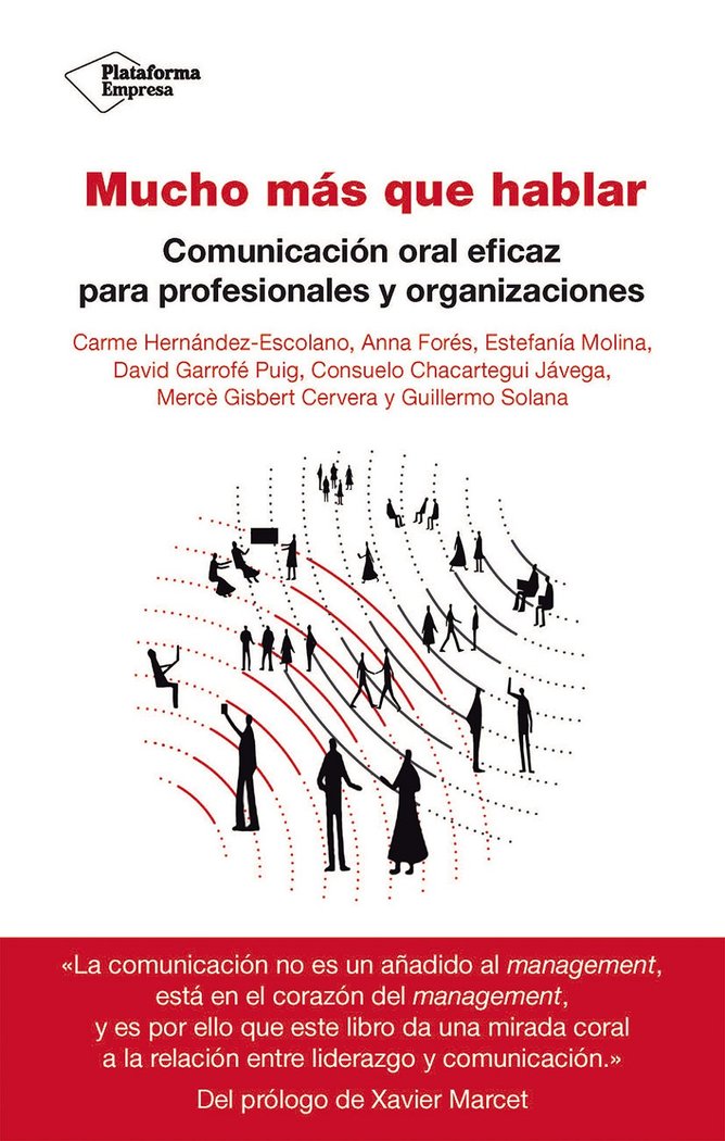 MUCHO MAS QUE HABLAR | portada del libro