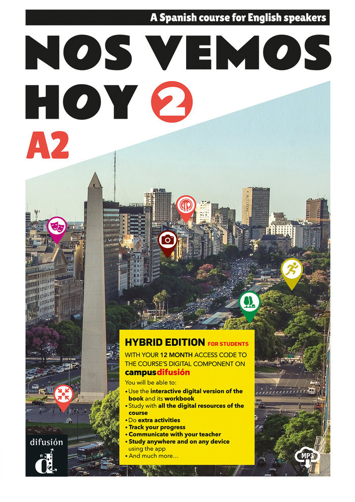 NOS VEMOS HOY 2 HIBRIDA INGLESA | portada del libro