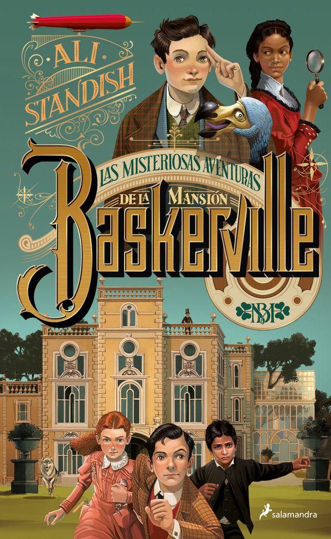 Las misteriosas aventuras de la mansión Baskerville, de ALI STANDISH | portada del libro
