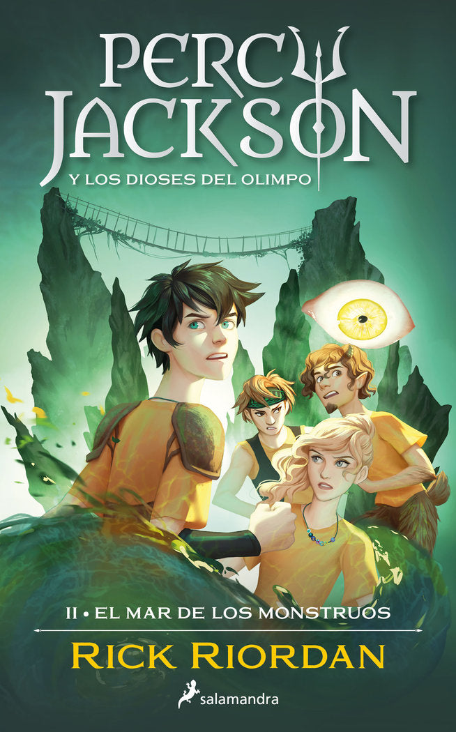 El mar de los monstruos (Percy Jackson y los dioses del Olimpo 2), de RICK RIORDAN | portada del libro