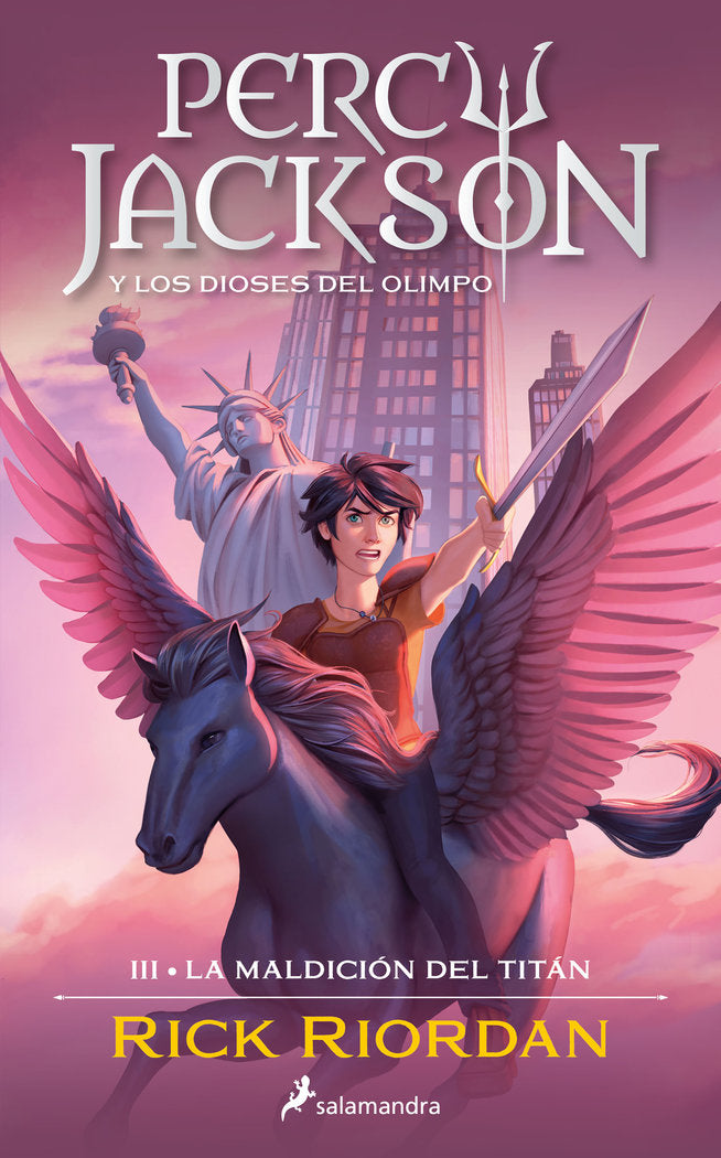 La maldición del Titán (Percy Jackson y los dioses del Olimpo 3), de RICK RIORDAN | portada del libro