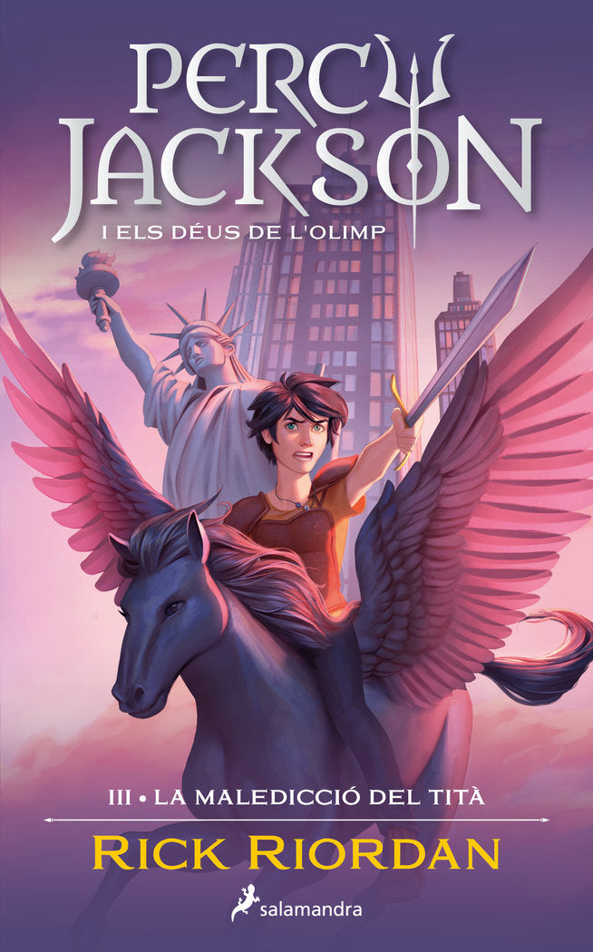 La maledicció del tità (Percy Jackson i els déus de l'Olimp 3), de RICK RIORDAN | portada del libro