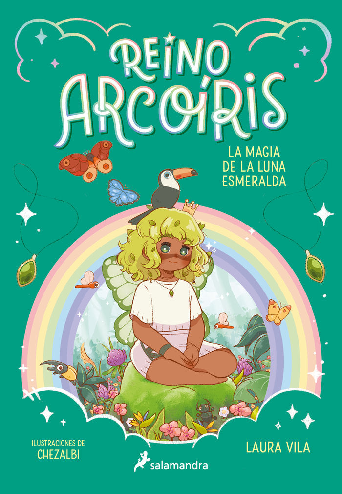 La magia de la luna esmeralda (Reino Arcoíris 3), de VILA | portada del libro