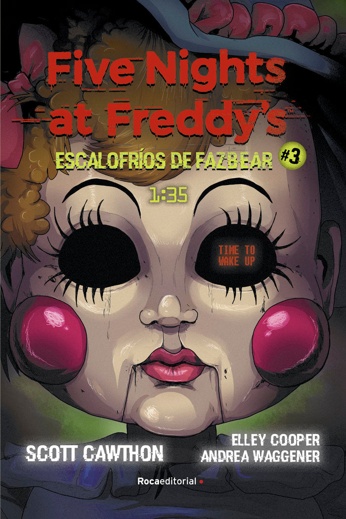 FIVE NIGHTS AT FREDDY'S. 1:35 (ESCALOFRIOS DE FAZBEAR 3), de CAWTHON, SCOTT | portada del libro