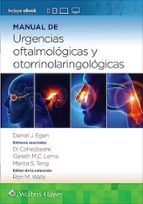 MANUAL DE URGENCIAS OFTALMOLOGICA Y OTORRINOLARINGOLOGICAS, de Varios autores | portada del libro
