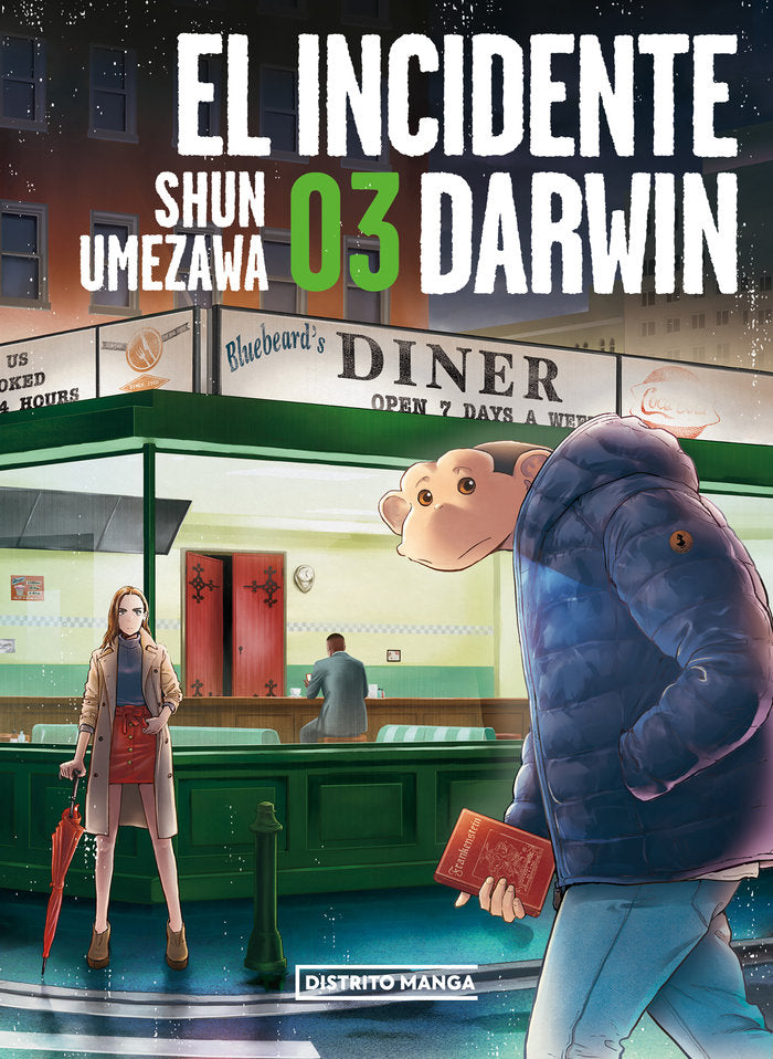 EL INCIDENTE DARWIN 3, de UMEZAWA, SHUN | portada del libro