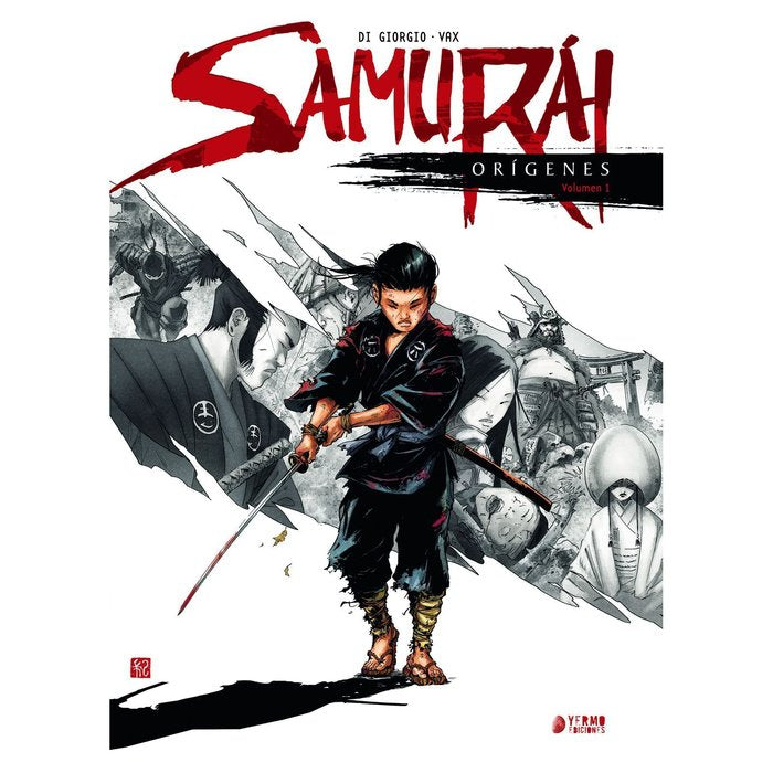 SAMURAI ORIGENES 1, de JEAN FRANCOIS DI GIORGIO | portada del libro