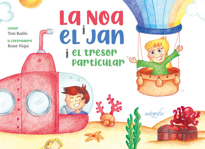 La Noa i el Jan i el tresor particular, de Rodés, Toni | portada del libro
