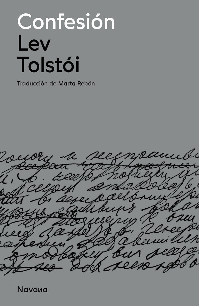 CONFESION, de TOLSTOI, LEV | portada del libro