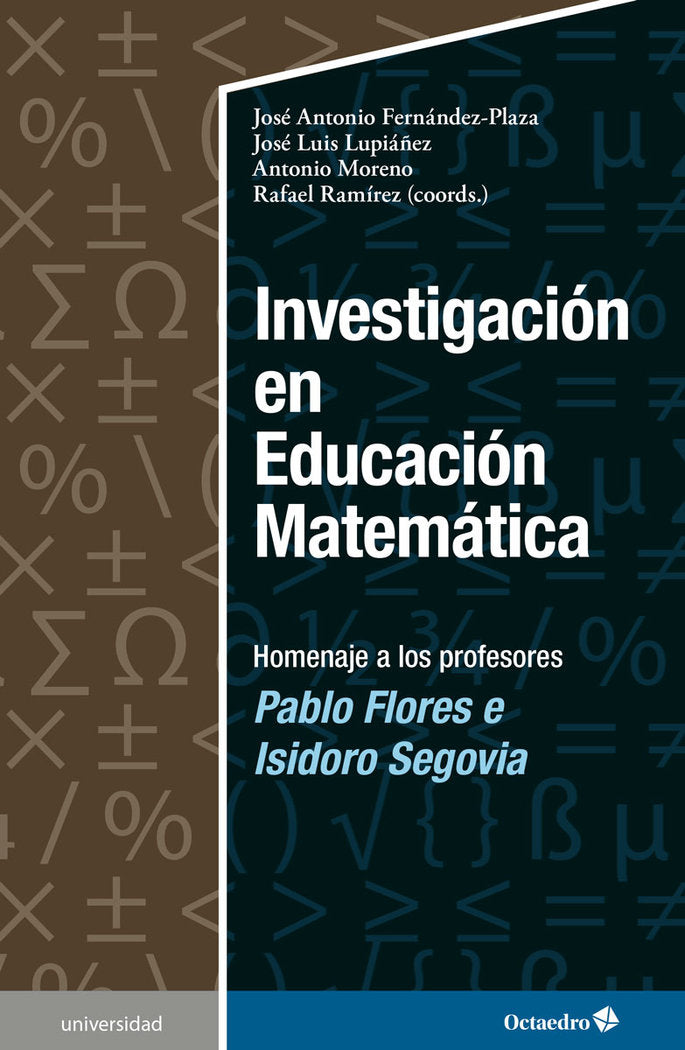 INVESTIGACION EN EDUCACION MATEMATICA, de FERNANDEZ PLAZA, JOSE ANTONIO | portada del libro