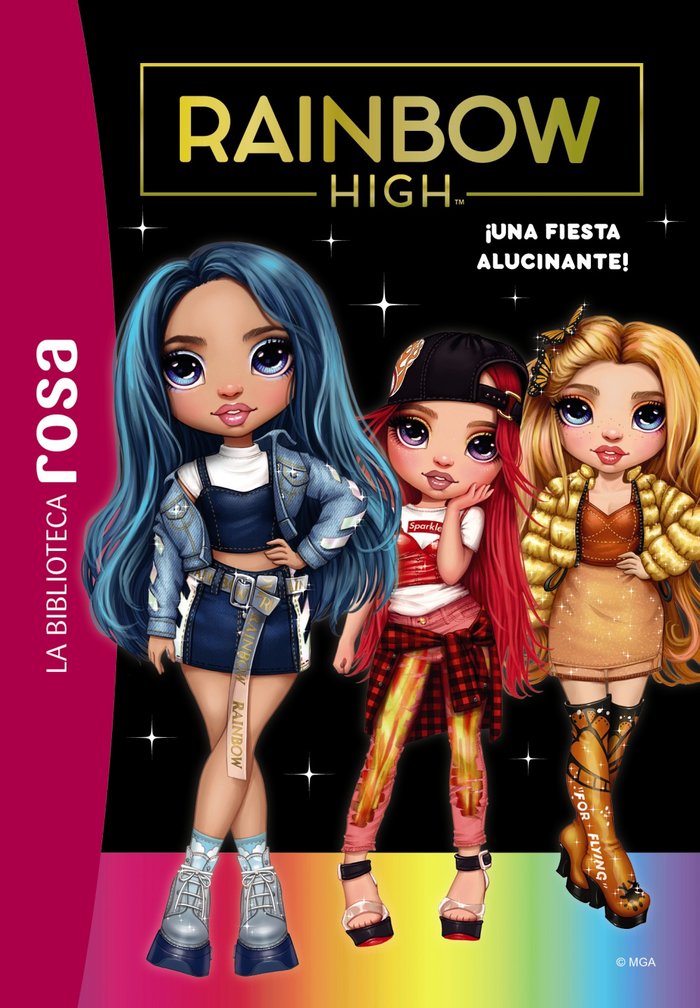 RAINBOW HIGH 2 BIBLIOTECA ROSA, de RUBIO-BARREAU, VANESSA | portada del libro