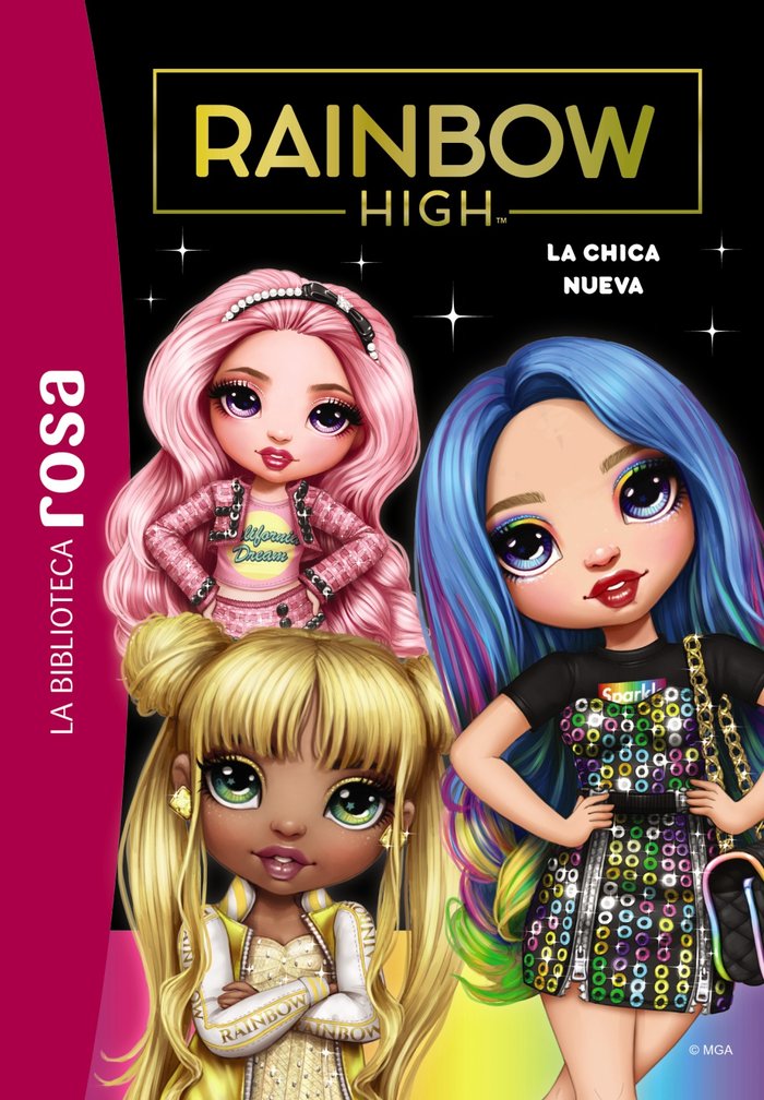 RAINBOW HIGH 3 BIBLIOTECA ROSA, de VARIOS AUTORES | portada del libro