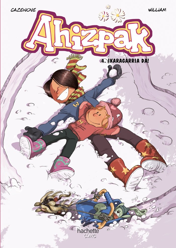 Aizpak, 4. Ikaragarria da, de CAZENOVE, CHRISTOPHE | portada del libro
