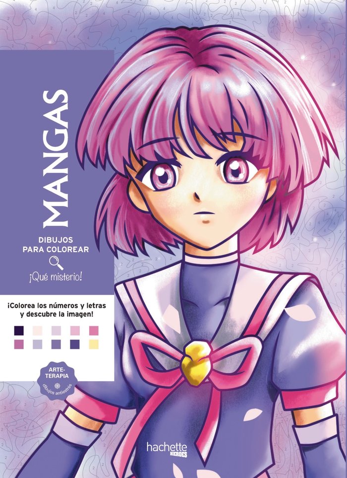DIBUJOS PARA COLOREAR QUE MISTERIO MANGAS, de VARIOS AUTORES | portada del libro