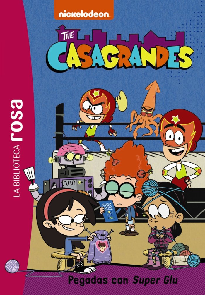 LA BIBLIOTECA ROSA LOS CASAGRANDES 4 UN CLUB PARA DOS, de GUINETON, CAROLINE | portada del libro