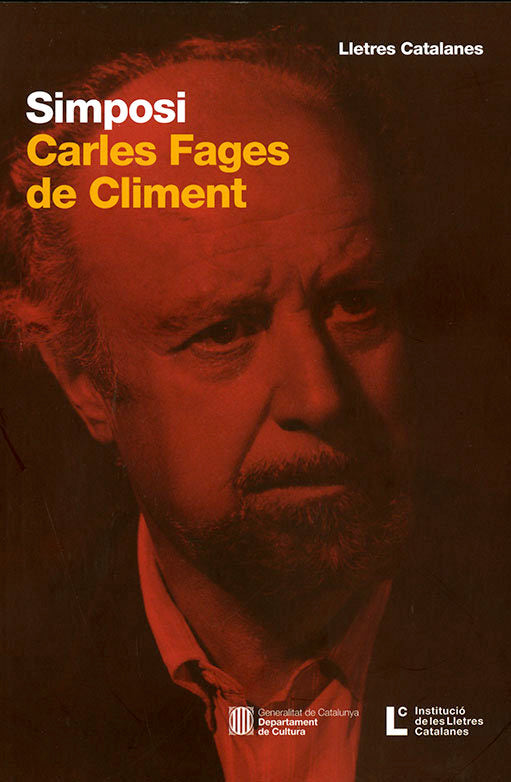 SIMPOSI CARLES FAGES DE CLIMENT | portada del libro