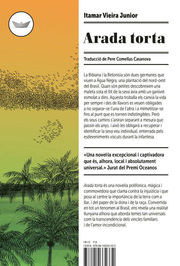 ARADA TORTA, de VIEIRA JUNIOR, ITAMAR | portada del libro