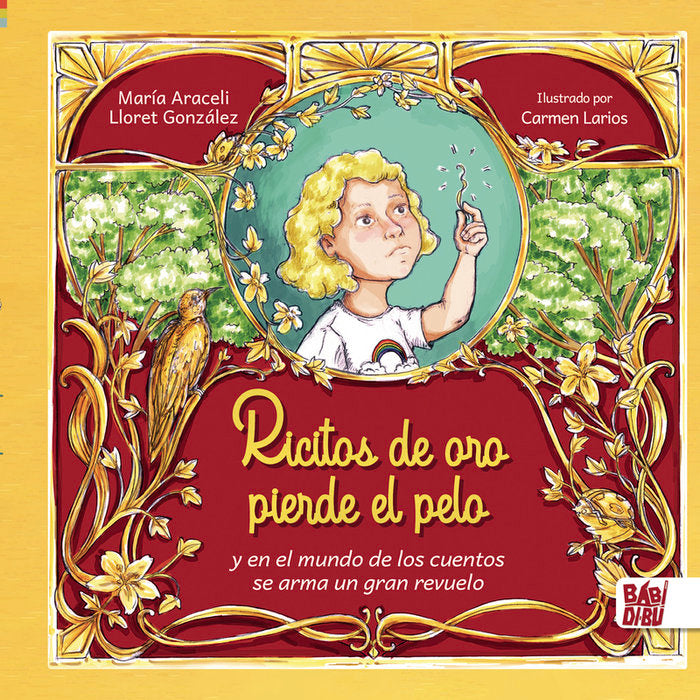 Ricitos de oro pierde el pelo y en el mundo de los cuentos se arma un gran revuelo, de LLORET GONZALEZ,MARIA ARACELI | portad