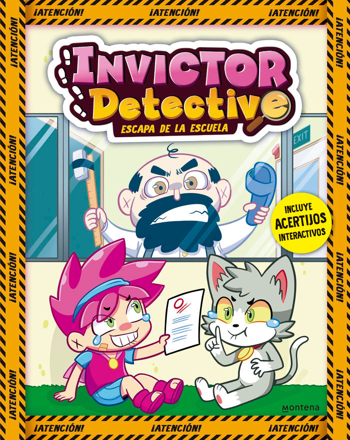 Invictor Detective escapa de la escuela (Invictor Detective 2), de INVICTOR | portada del libro